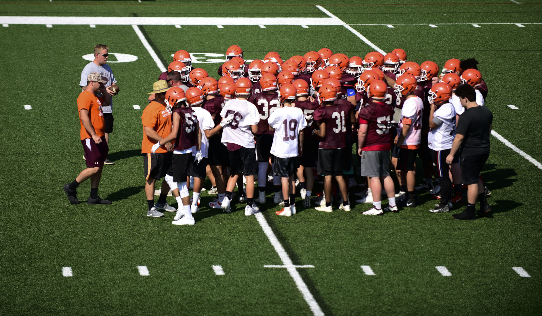 William Byrd football coach Brad Lutz